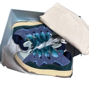 Zapatillas Deportivas Lanvim Originales de Alta Calidad, Diseño de Lujo, con Cordones, Parte Superior de PU, Aumentan la Altura, Antideslizantes, Cómodas, con Punta Redonda - Product Image 6