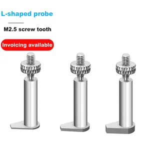 M2.5 Disesuaikan Tinggi Gauge Stylus Universal Probe L Berbentuk Lembar Tidak Standar Probe Beralur