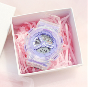 <span class=keywords><strong>Montre</strong></span> électronique de Sport pour enfants, pour filles, garçons, adolescents, écoliers, horloge étanche, <span class=keywords><strong>montre</strong></span>-bracelet couleurs bonbons, nouveau - Product Image 1