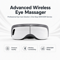 Trendiges Neues Kabelloses Musik-Augenpflege-Massagegerät mit Luftdruck, Vibration und Elektrischer Heizung - Intelligenter Augenmasseur