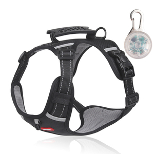 Harness Anjing Tanpa Tali Tarik, Empuk, Reflektif, dengan Lampu <span class=keywords><strong>LED</strong></span> - Product Image 4