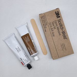 Adhésif époxy <span class=keywords><strong>3M</strong></span> <span class=keywords><strong>2216</strong></span> Scotch-Weld résistant  chaleur Agent liant flexible  deux parties époxy durcissant température ambiante - Product Image 4