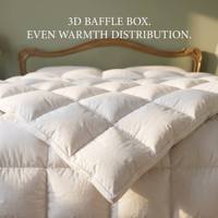 Couette de luxe 90% duvet de canard blanc, chaleur toute saison, ensembles de couettes en coton, literie, édredons de luxe, fabricant en gros