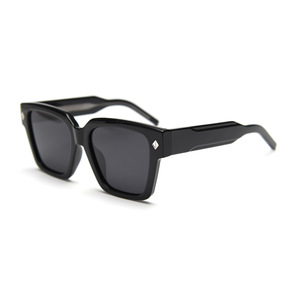 Gafas de Sol con Marco Grande, Estilo Vintage, Color Negro, Personalizadas, Protección UV 400, Marco Cuadrado, Modelo 2026 - Product Image 3