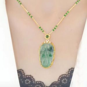 Popular Advanced Shiny Zircon <b>Ornament</b> Accessories Elegant Multi-Style Simulation Agate Round Teardrop <b>Buddha</b> Pendant Necklace - Product Image 3