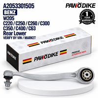 Lengan Suspensi Wishbone Bawah Belakang OE A2053301505 untuk Sistem Suspensi Mercedes Benz W205 C220 C250 C260 C300 C350 C400 C63