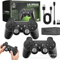 Stick de jeu TV HD 4K M8, 20000 jeux, manette sans fil 2.4G, double stick, console de jeu vidéo pour PS1, console de jeu vidéo moderne