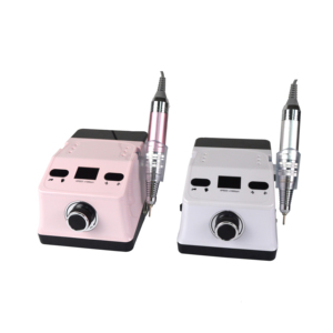 Machine à ongles au design exclusif pour manucure et pédicure avec pédale, lime électrique, outil de manucure, rangement pour embouts de perceuse à ongles pour usage en salon - Product Image 5