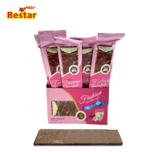 Cube Chocolade Gecoate Wafer Sandwich Biscuit Snacks Voor Kids