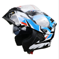 Casque de moto modulaire de performance homologué DOT pour la course, avec visière, vente en gros mondiale