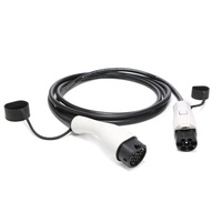 Ev Auto Draagbare Oplader Gun 5kw 20A Verstelbare Huidige Ev Charger 5M Kabels Met Control Box