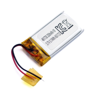 IEC62133/KC/UN38.3 인증 461730 200mah 작은 <span class=keywords><strong>lipo</strong></span> 배터리 3.7v 스마트 시계 - Product Image 1