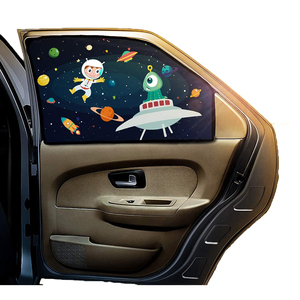 2025 OEM logo personnalisé rideaux de protection UV de précision à faible quantité minimale de commande pare-soleil magnétiques pour la fenêtre latérale de la voiture en stock - Product Image 4