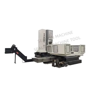 CNC Horizontal Boring Machine Rotary Table 110mm spindle HTC6513 boring and milling machine good quality low price