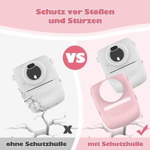 Fotocamera per Bambini, 30MP Fotocamera Istantanea WiFi 1080P Selfie Digitale con Schermo da 2,4 Pollici e Scheda TF da 32GB, Regalo per - Product Image 2