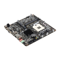 Placa Base HM55 Esonic 1.ª Generación Core Mini ITX 17*17cm LGA1150 de Fábrica PGA988 Todo en Uno PC OEM al por Mayor Mini Estación de Trabajo