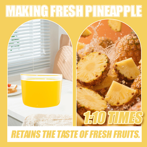 Ingrédients liquides de sirop aromatisé aux fruits concentrés de jus d'ananas pour le thé à bulles Smoothie Slush thé fruité pour les magasins de thé au lait - Product Image 3