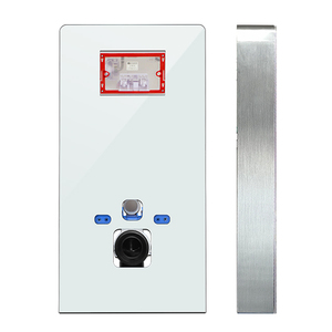 Installation simple de réservoirs d'<span class=keywords><strong>eau</strong></span> en verre, réservoir mural dissimulé à double <span class=keywords><strong>chasse</strong></span> moderne pour toilettes suspendues - Product Image 4