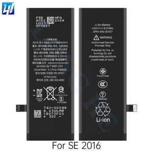 Tarjeta de carga Batería celular para <span class=keywords><strong>iPhone</strong></span> <span class=keywords><strong>SE</strong></span> <span class=keywords><strong>2016</strong></span> Batería 1624 Mah Teléfono con batería grande - Product Image 2