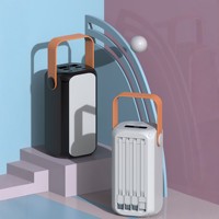 Nouvelle lampe de camping portable à charge rapide PD22.5W, batterie externe haute capacité 60000mAh, affichage numérique multi-sorties, chargeur portable