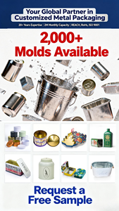 Wholesale in Stock Round Tin 90*20mm - Popular Food Jar, Sugar Biscuit Packaging, Candy Tin with Lid Food Packaging Boxes - Product Image 2