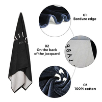 Serviette de sport en microfibre à séchage rapide imprimée numériquement, personnalisable avec logo, design gratuit, légère, pour la plage – Offre spéciale été