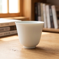 Ensemble de tasses à thé en porcelaine artisanale personnalisées avec logo, tasse à thé arabe individuelle en céramique