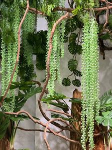 Plantes vertes suspendues de forêt 2023 pour la décoration d'hôtel de mariage - Product Image 3
