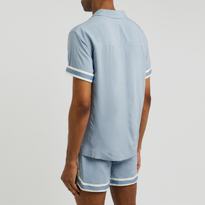 Venta al por mayor <span class=keywords><strong>de</strong></span> fábrica, <span class=keywords><strong>camisa</strong></span> informal <span class=keywords><strong>de</strong></span> algodón <span class=keywords><strong>de</strong></span> verano para hombre, <span class=keywords><strong>camisa</strong></span> <span class=keywords><strong>de</strong></span> vestir Formal <span class=keywords><strong>de</strong></span> <span class=keywords><strong>manga</strong></span> <span class=keywords><strong>corta</strong></span> con <span class=keywords><strong>botones</strong></span> blancos, <span class=keywords><strong>camisa</strong></span> teñida Lisa transpirable - Product Image 4