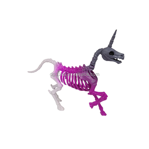 Os d'animaux pour Halloween Os de dragon en forme d'oiseau chat poisson chien araignée chauve-souris pour décorations de squelette de fête d'Halloween - Product Image 2