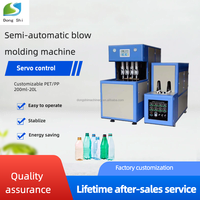 Máquina de Moldeo por Soplado de 5 Litros, Máquina Semiautomática para Fabricación de Botellas de PET, Precio para Producción de Botellas de 10L