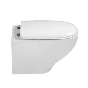 Nouveauté Articles sanitaires Toilette suspendue bon marché Toilette de salle de bains Toilette Tornado P Piège à cuvette suspendue au mur pour hôtel - Product Image 4