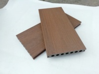 Planche de terrasse extérieure en composite WPC au design moderne, co-extrusion PVC, terrasse extérieure, jardin, revêtement de sol, caractéristique imperméable