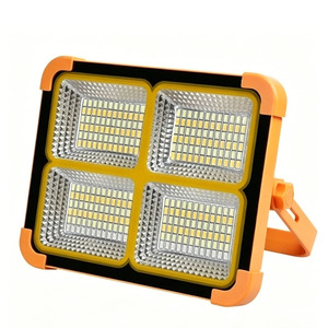 Solar Flood <b>Light</b> 12V <b>LED</b> Touch Control Outdoor Waterproof 50000 Hours 120 Lm/W Ra80 Plastic Body - Product Image 1