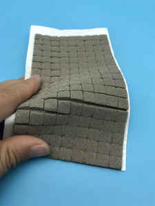 RUI XIONG سلسلة منتجات إسفنج عازل حراري من الرقائق المطاطية الموصلة بالحرارة الكهربائية لقطع القوالب عالية الكثافة - Product Image 2