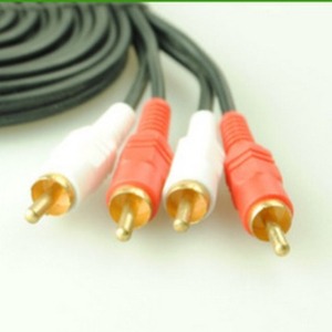 สาย AV 5 ม. RCA ชายต่อชาย ตัวนำทองแดง ป้องกันด้วยเส้นใย สำหรับการเชื่อมต่อเสียงและวิดีโอคอมพิวเตอร์ - Product Image 5