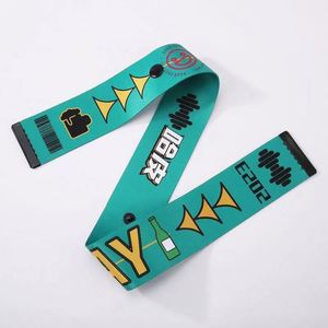 Ruban Cadeau en Gros Personnalisé pour Sac ou Valise / Ruban de Récompense Imprimé avec Logo Personnalisé / Badge - Product Image 3