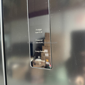 Refrigerador de Puerta Cruzada Negro Mk632 de 33 Pulgadas con Acabado Mate, Dispensador de Agua y Bloqueo para Niños para el Mercado Europeo y Uso Doméstico - Product Image 6
