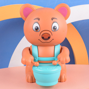 Jincan Factory Wholesale <b>Cute</b> Fun Plastic Drum Animal Toys for Kids Small Prizes for Kindergarten Kids - Product Image 4