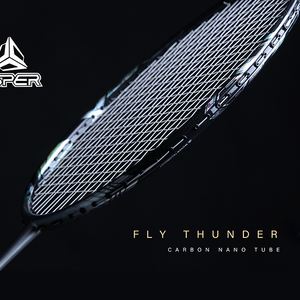 New tùy chỉnh bền nhiều tối ưu hóa 40t + 1K dệt Graphite Carbon khung của cầu lông vợt cho cạnh tranh chuyên nghiệp - Product Image 5