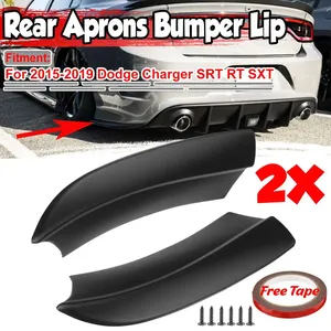 2x <b>Car</b> Rear Bumper Splitters Lip <b>Diffuser</b> Aprons Side Guard Protector for Dodge for Charger SRT RT SXT 2015 2016 2017 2018 2019 - Product Image 1