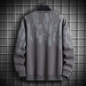 2025 automne hiver hommes décontracté grande taille mode pull confortable coupe ample respirant Design sensuel imprimé pour l'extérieur - Product Image 2