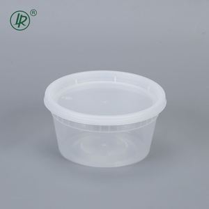 Recipientes para Almacenamiento de Alimentos con Tapas de 8oz, 12oz, 16oz, 24oz, 32oz, Vasos Transparentes para Congelador, Libres de BPA, Herméticos, Redondos, para Preparación de Comidas - Product Image 6