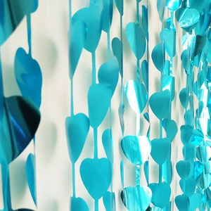 <span class=keywords><strong>Oro</strong></span> argento 1*2m porta finestra fondali matrimonio festa di compleanno stagnola tenda colorata - Product Image 2