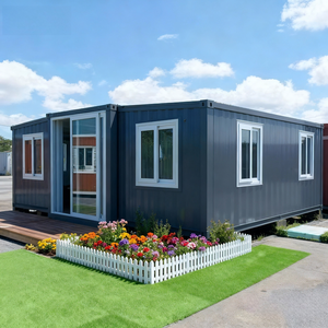 Casa Container Prefabbricata Modulare Espandibile a Doppia Ala in Stile Fattoria Moderna con Pannelli Sandwich in Acciaio da 20 Piedi - Product Image 3