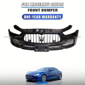<span class=keywords><strong>2025</strong></span> nóng bán phụ tùng ô tô nhựa đen <span class=keywords><strong>front</strong></span> <span class=keywords><strong>bumper</strong></span> cho MASERATI Ghibli 2013-2017 673001801 - Product Image 2