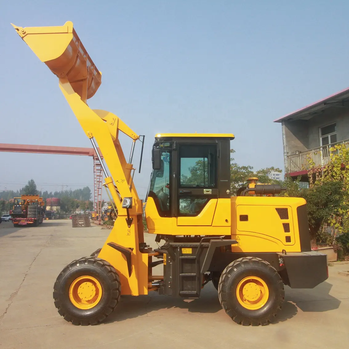 Chinese Brand New 1.2Ton Diesel Wheel Loader RCM Loader Payload Price For Sale