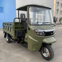2025 OEM/ODM Véhicule à moteur à 3 roues 200CC CCC Certifié Tricycle à 3 roues Corps ouvert Charge lourde Cargo/Passager Essence/Essence