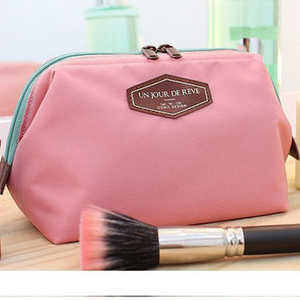 <span class=keywords><strong>Bolsa</strong></span> de Maquillaje Cosmética de Tela Plateada Blanca de Lujo para Mujer, Impermeable, de PU, con Cierre, para Viaje - Product Image 2