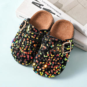 Chaussures pour <span class=keywords><strong>bébé</strong></span> de style nouveau, chaussures à paillettes tendance, polyvalentes, antidérapantes pour enfants - Product Image 3